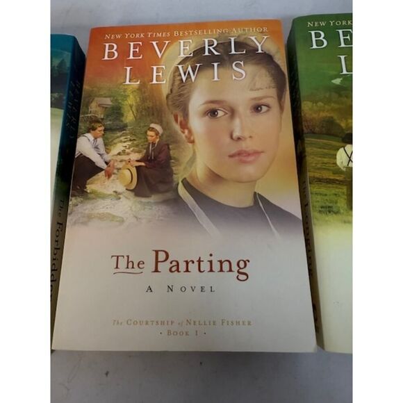 Complete THE COURTSHIP OF NELLIE FISHER Series 1-3 Beverly Lewis Book Lot - Picture 6 of 7